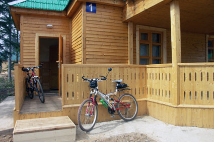 hotel at the tourist base AMUT